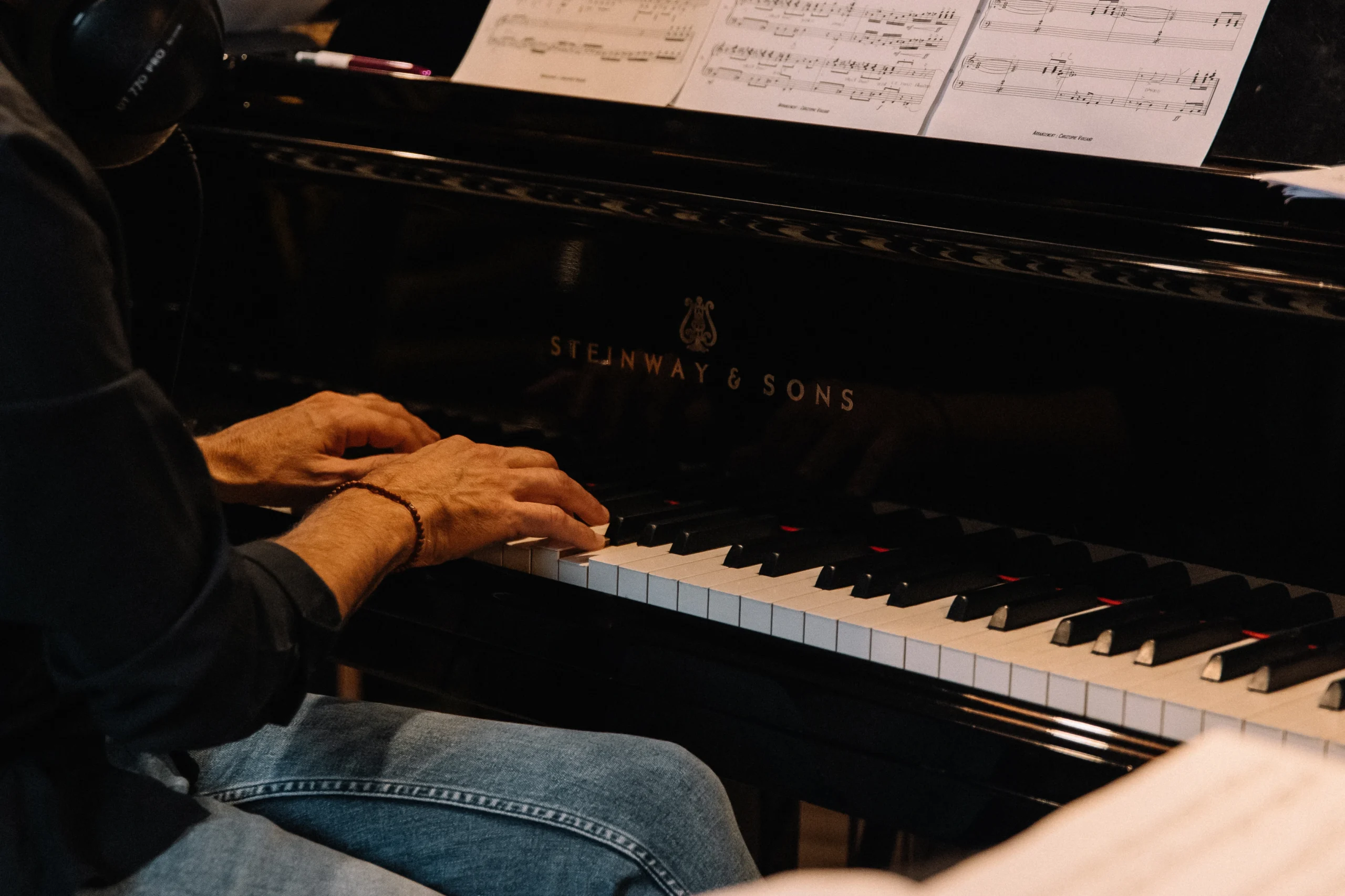 Le pianist et le piano