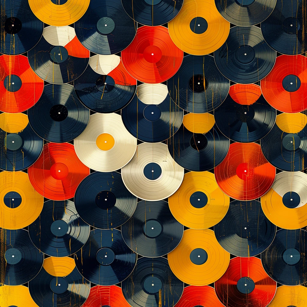 Pop art style background featuring a dynamic comp